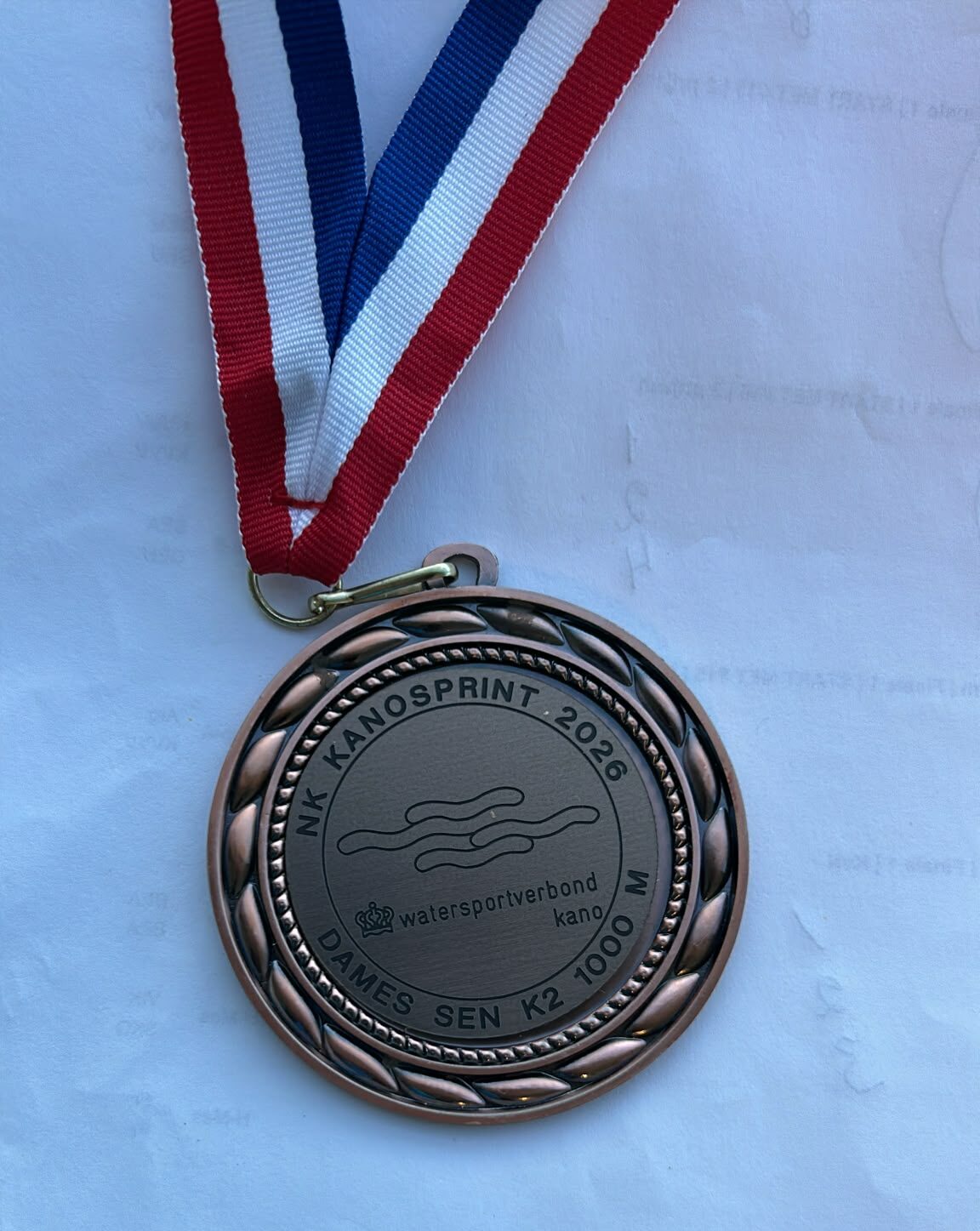 Succes op NK Kanosprint
